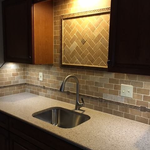 Backsplash installation in Franklin County, PA | Beam's Carpet & Flooring