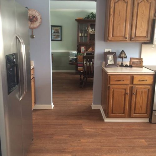 Luxury Vinyl flooring installation Beam's Carpet & Flooring in Carlisle, PA